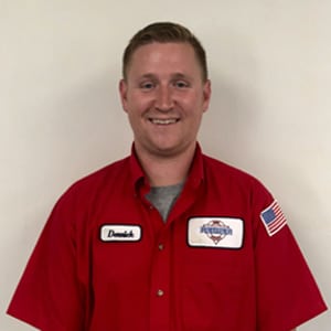 Derrick Smith, Service Technician for Reimer Home Services.