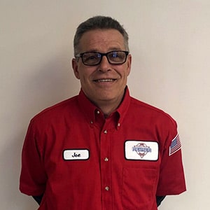 Joe Chirico, Journeyman Plumber for Reimer Home Services.