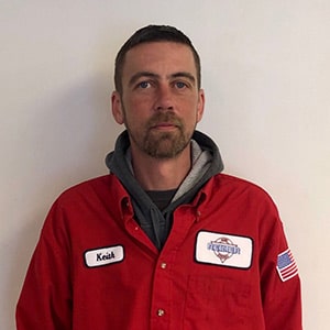 Keith Backstrom, Lead Installer for Reimer Home Services.