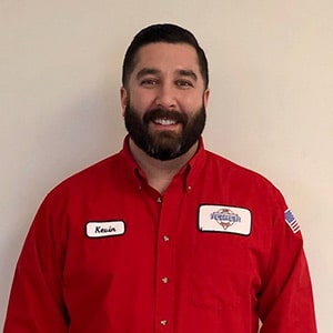 Kevin Williams, the Service / Sales Manager for Reimer Home Services.