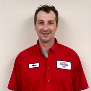Matt Schmidt, Service Technician for Reimer Home Services.