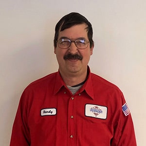 Randy Priel, installer for Reimer Home Services.